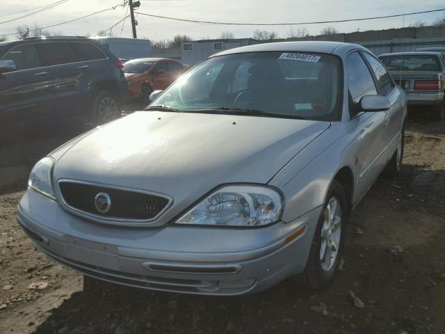 1MEFM55S61A615541 - 2001 MERCURY SABLE LS P SILVER photo 9