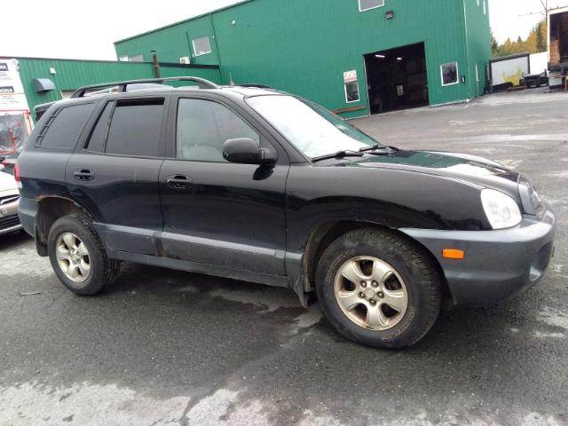 KM8SB73D65U979643 - 2005 HYUNDAI SANTA FE B BLACK photo 1