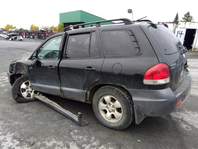 KM8SB73D65U979643 - 2005 HYUNDAI SANTA FE B BLACK photo 3