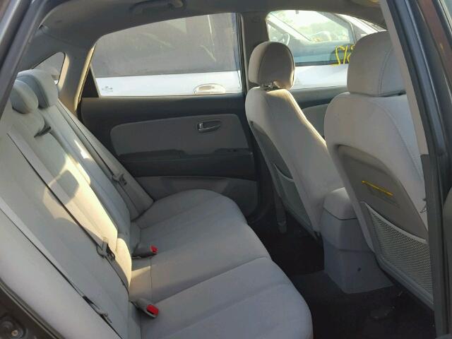 KMHDU46D08U524417 - 2008 HYUNDAI ELANTRA GL GRAY photo 6