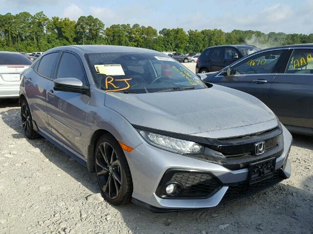 SHHFK7H90JU207280 - 2018 HONDA CIVIC SPOR SILVER photo 1