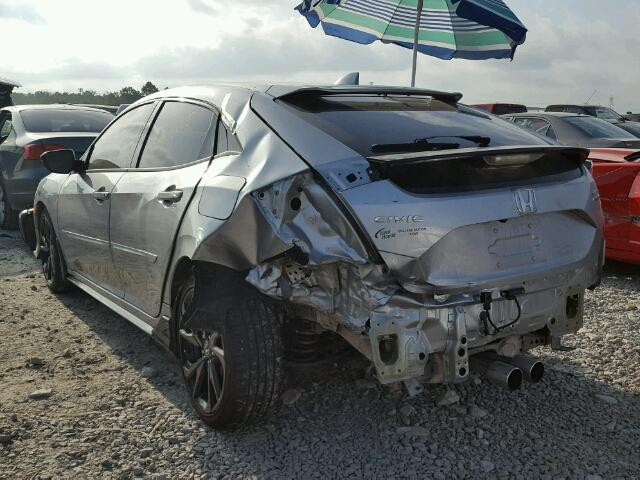 SHHFK7H90JU207280 - 2018 HONDA CIVIC SPOR SILVER photo 3