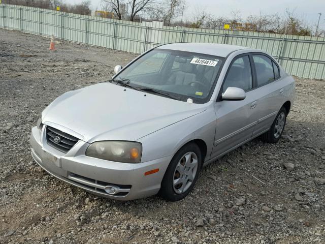 KMHDN46D85U980612 - 2005 HYUNDAI ELANTRA GL SILVER photo 2