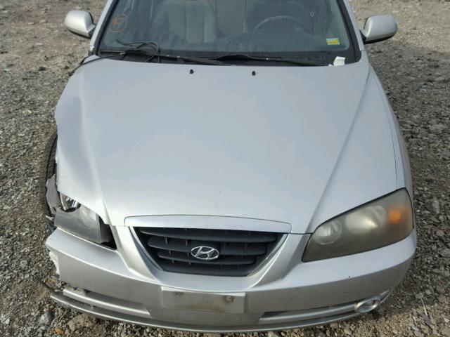 KMHDN46D85U980612 - 2005 HYUNDAI ELANTRA GL SILVER photo 7