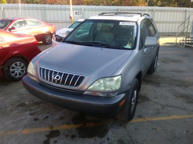 JTJGF10U520137215 - 2002 LEXUS RX 300 GRAY photo 2