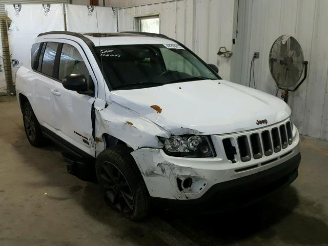 1C4NJCBBXGD700419 - 2016 JEEP COMPASS SP WHITE photo 1