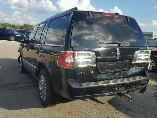 5LMFU28587LJ11682 - 2007 LINCOLN NAVIGATOR Czarny zdjęcie 3
