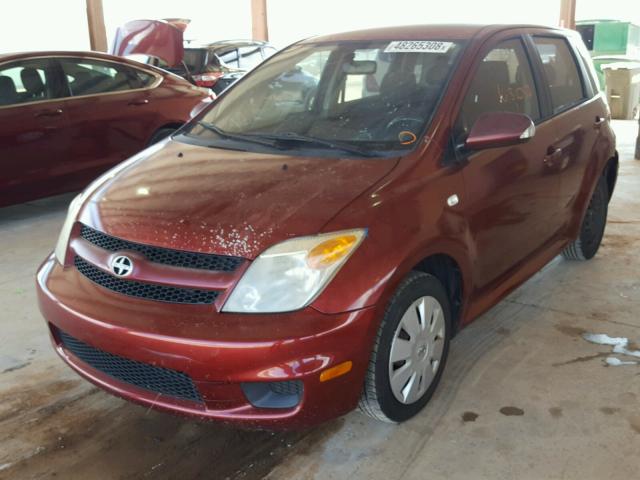 JTKKT624560161822 - 2006 TOYOTA SCION XA მუქწითელი ფოტო 2