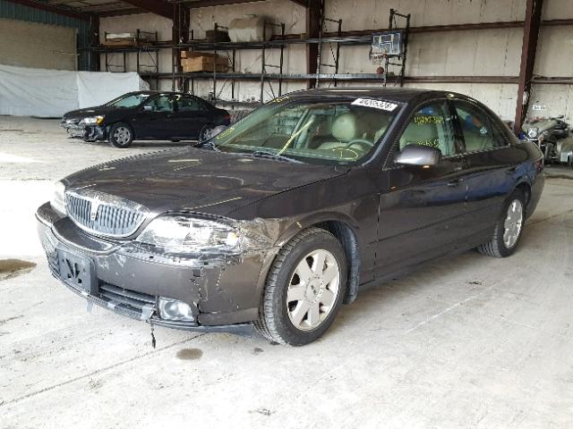 1LNHM86S15Y600769 - 2005 LINCOLN LS GRAY photo 2