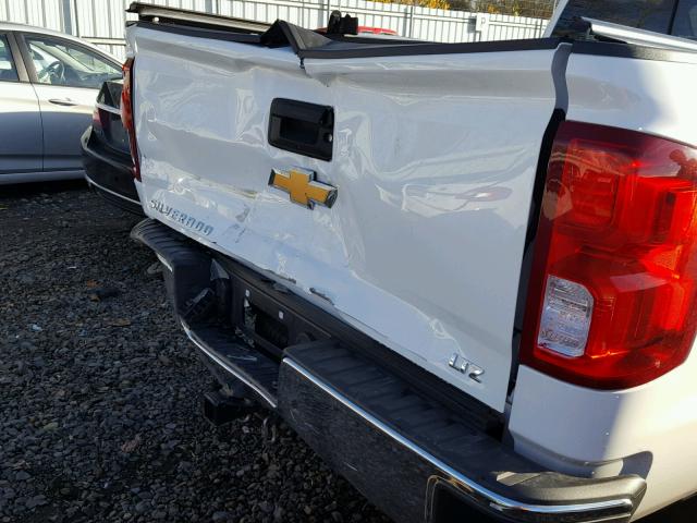 3GCUKSEJ1HG305247 - 2017 CHEVROLET SILVERADO WHITE photo 9