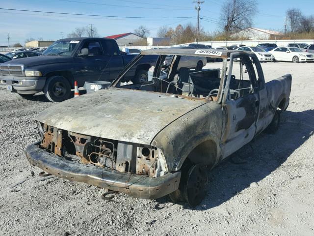 1GCDT19XX38169298 - 2003 CHEVROLET S TRUCK S1 BURN photo 2