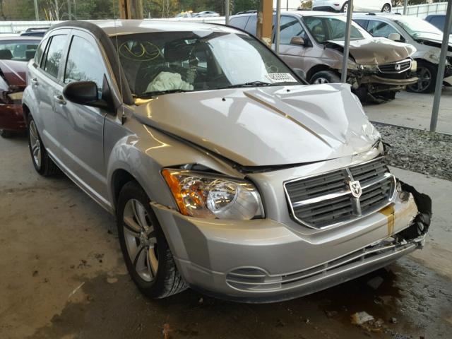 1B3CB4HA2AD607556 - 2010 DODGE CALIBER SX SILVER photo 1