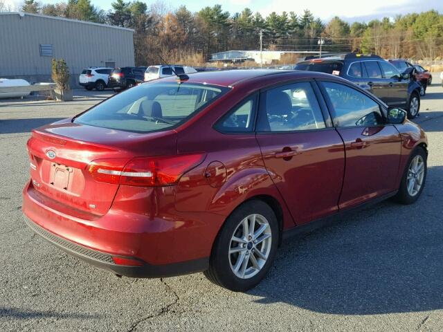 1FADP3F20GL226495 - 2016 FORD FOCUS SE RED photo 4