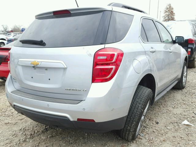 2GNFLFEK6G6207113 - 2016 CHEVROLET EQUINOX LT SILVER photo 4