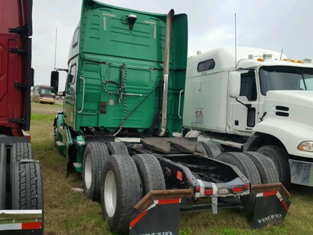 4V4NC9EJXCN537117 - 2012 VOLVO VN VNL GREEN photo 3