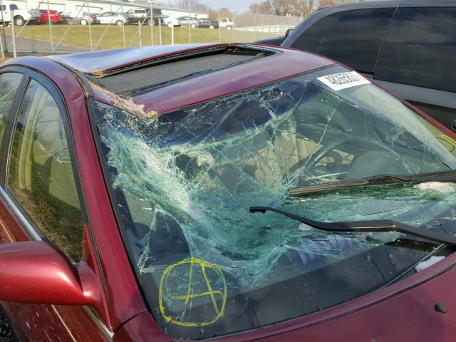 JTDBE32K440263074 - 2004 TOYOTA CAMRY LE წითელი ფოტო 9