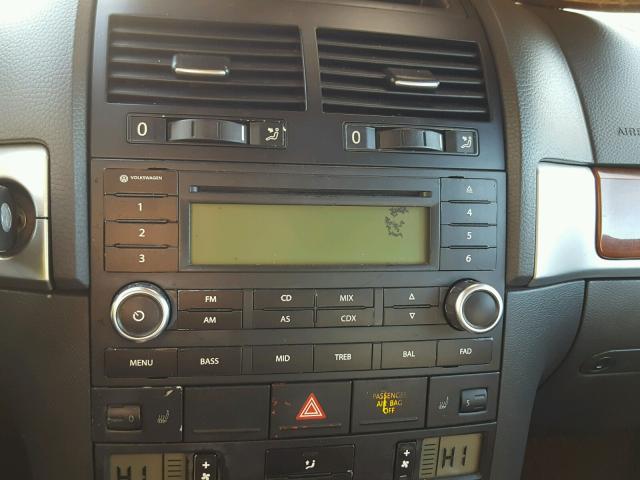 WVGBC77LX4D063979 - 2004 VOLKSWAGEN TOUAREG 3. SILVER photo 9