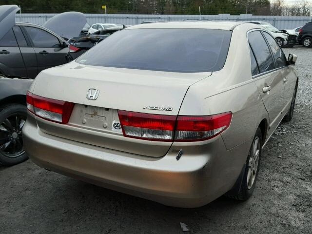 1HGCM66453A800307 - 2003 HONDA ACCORD EX BEIGE photo 4