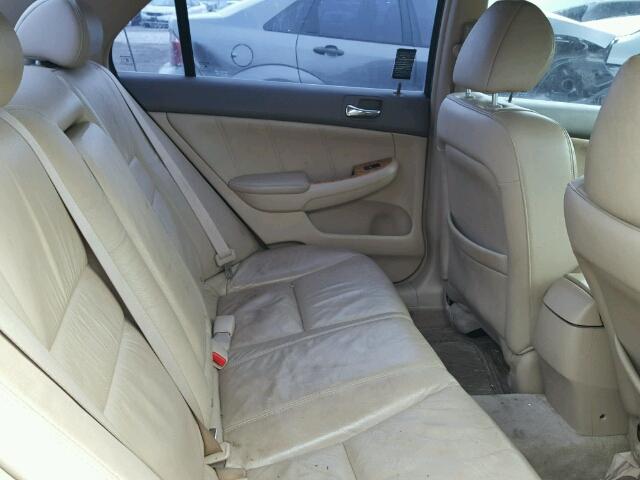 1HGCM66453A800307 - 2003 HONDA ACCORD EX BEIGE photo 6