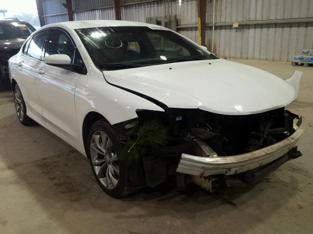 1C3CCCBBXFN542131 - 2015 CHRYSLER 200 S WHITE photo 1