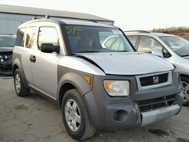 5J6YH28573L004017 - 2003 HONDA ELEMENT EX SILVER photo 1