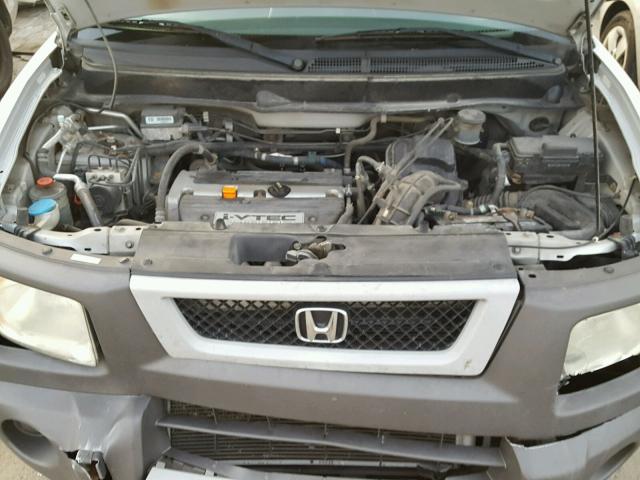 5J6YH28573L004017 - 2003 HONDA ELEMENT EX SILVER photo 7