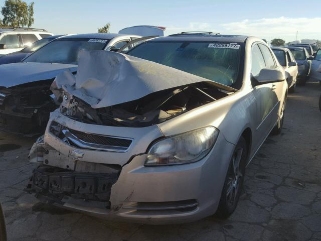 1G1ZC5EBXAF212322 - 2010 CHEVROLET MALIBU 1LT 金色 照片 2