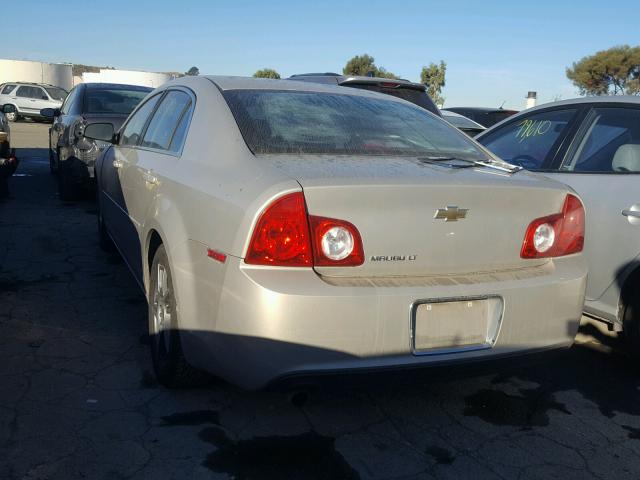1G1ZC5EBXAF212322 - 2010 CHEVROLET MALIBU 1LT 金色 照片 3