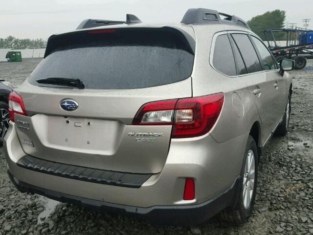 4S4BSACC9G3234849 - 2016 SUBARU OUTBACK 2. SILVER photo 4