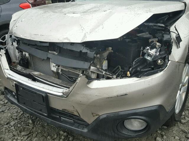 4S4BSACC9G3234849 - 2016 SUBARU OUTBACK 2. SILVER photo 9