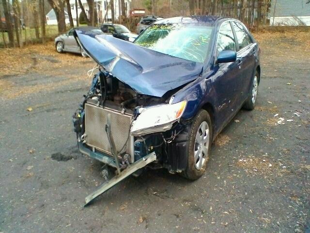 4T1BE46K59U286925 - 2009 TOYOTA CAMRY BASE BLUE photo 2