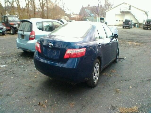 4T1BE46K59U286925 - 2009 TOYOTA CAMRY BASE BLUE photo 4