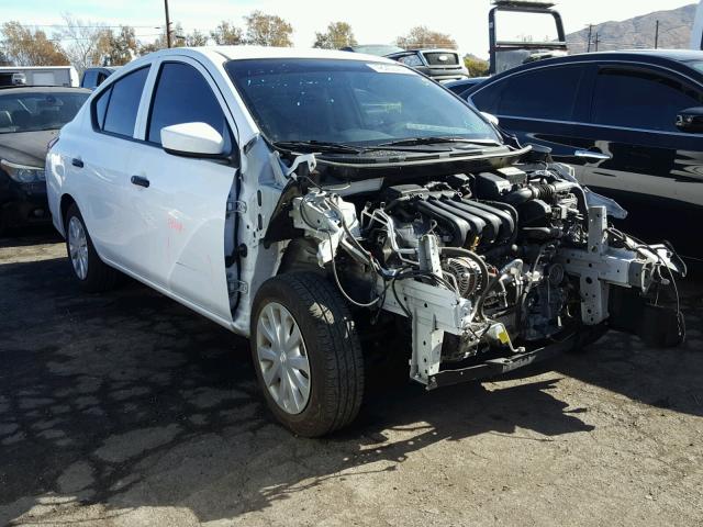 3N1CN7APXGL873774 - 2016 NISSAN VERSA S WHITE photo 1