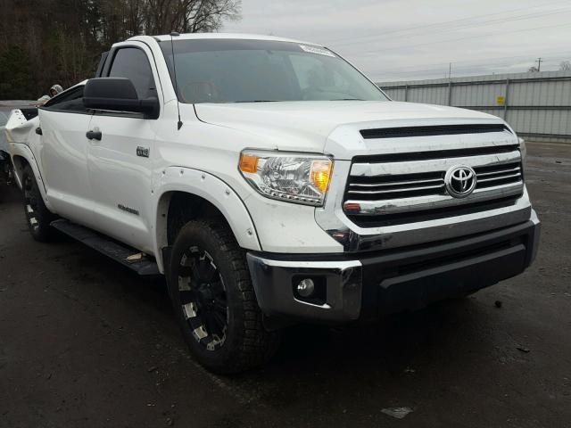 5TFDW5F15HX633173 - 2017 TOYOTA TUNDRA CRE WHITE photo 1