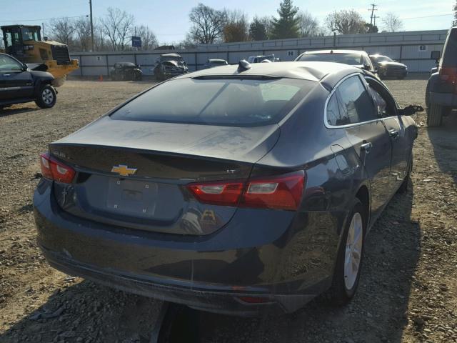 1G1ZE5ST0HF167019 - 2017 CHEVROLET MALIBU LT GRAY photo 4