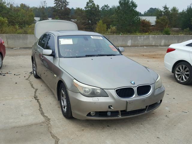 WBANA53564B852304 - 2004 BMW 525 I GREEN photo 1