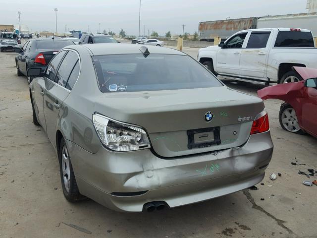 WBANA53564B852304 - 2004 BMW 525 I GREEN photo 3