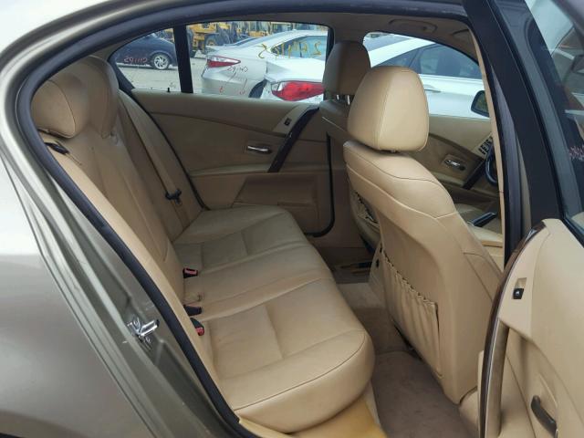 WBANA53564B852304 - 2004 BMW 525 I GREEN photo 6