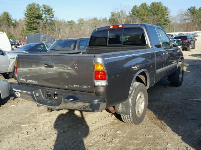 5TBBT44143S386524 - 2003 TOYOTA TUNDRA ACC GRAY photo 4