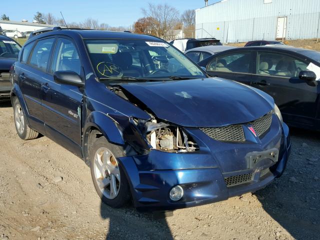 5Y2SN62L03Z465091 - 2003 PONTIAC VIBE GT BLUE photo 1