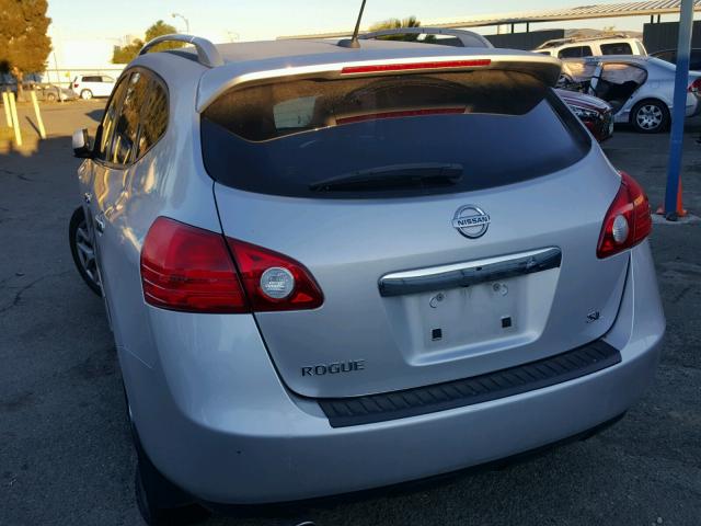 JN8AS5MT7CW262507 - 2012 NISSAN ROGUE S SILVER photo 3