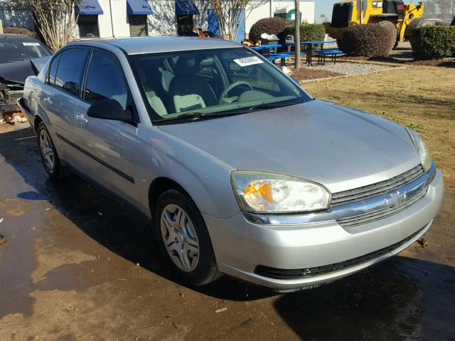 1G1ZS54865F166180 - 2005 CHEVROLET MALIBU SILVER photo 1