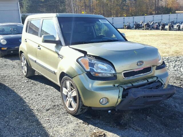 KNDJT2A27B7203162 - 2011 KIA SOUL + GREEN photo 1