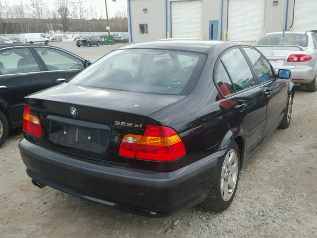 WBAEU33492PF68090 - 2002 BMW 325 XI BLACK photo 4