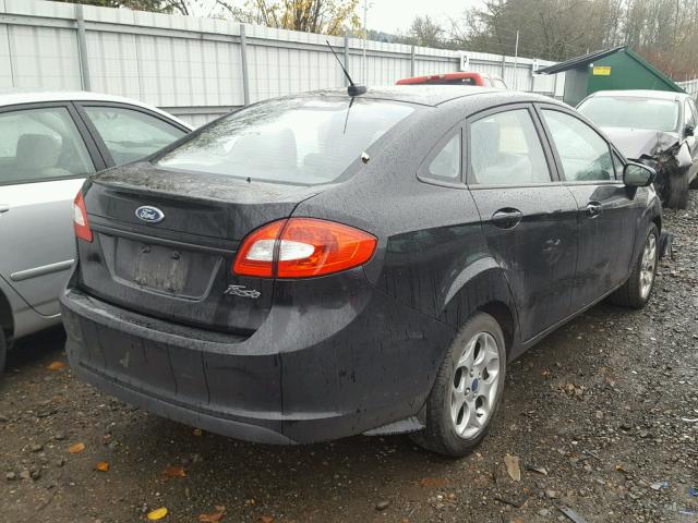 3FADP4AJ5BM234376 - 2011 FORD FIESTA S BLACK photo 4