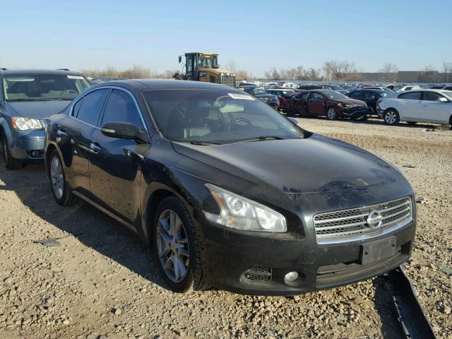 1N4AA5AP5AC841134 - 2010 NISSAN MAXIMA S BLACK photo 1