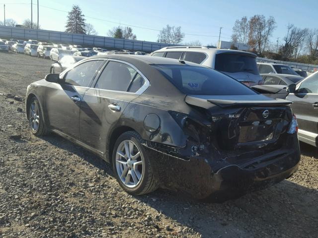 1N4AA5AP5AC841134 - 2010 NISSAN MAXIMA S Czarny zdjęcie 3