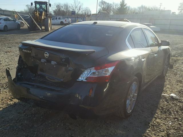 1N4AA5AP5AC841134 - 2010 NISSAN MAXIMA S Czarny zdjęcie 4