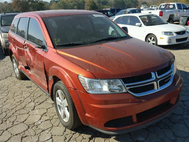 3C4PDCAB6DT626780 - 2013 DODGE JOURNEY SE RED photo 1