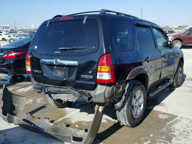 4F2CZ06133KM32447 - 2003 MAZDA TRIBUTE ES BLACK photo 4